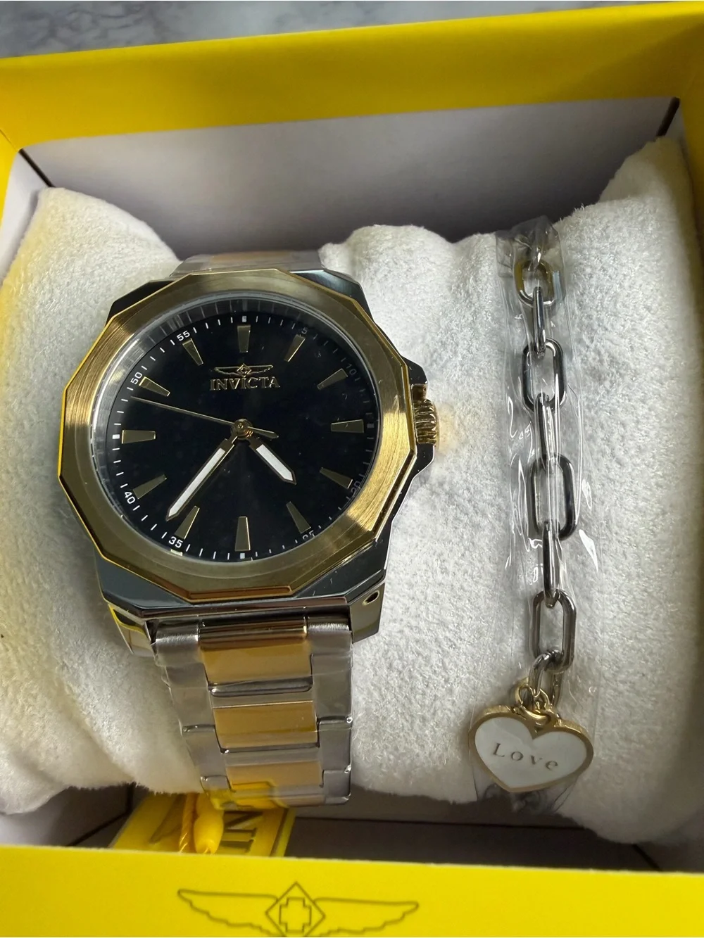 Invicta Watch & Bracelet Set